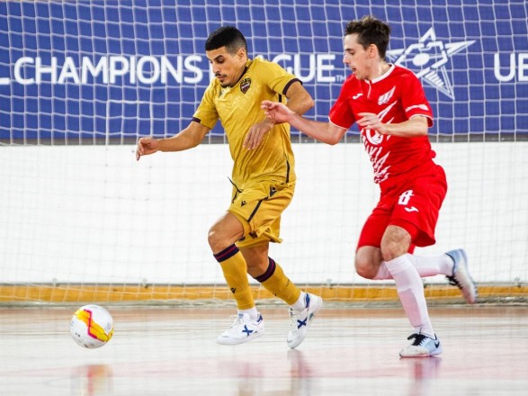 Футзал: украинский клуб выиграл стартовый поединок элитного раунда Лиги чемпионов Футзал: украинский клуб выиграл стартовый поединок элитного раунда Лиги чемпионов