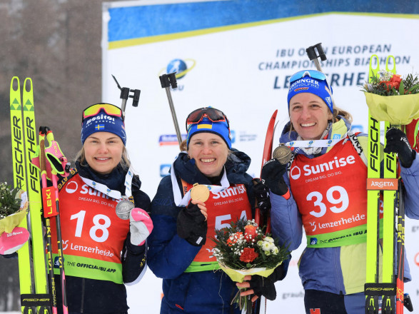 Украинка Анастасия Меркушина стала чемпионкой Европы-2023 по биатлону Украинка Анастасия Меркушина стала чемпионкой Европы-2023 по биатлону