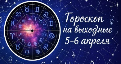 Гороскоп на выходные с 7 по 13 апреля 2025 года для всех знаков зодиака