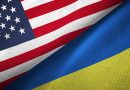 Флаги США и Украины