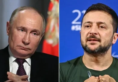 Зеленский и Путин