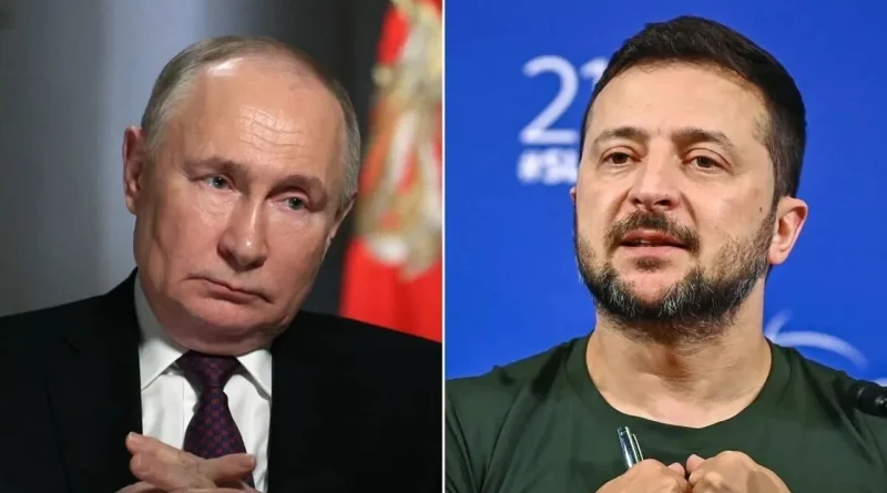 Зеленский и Путин