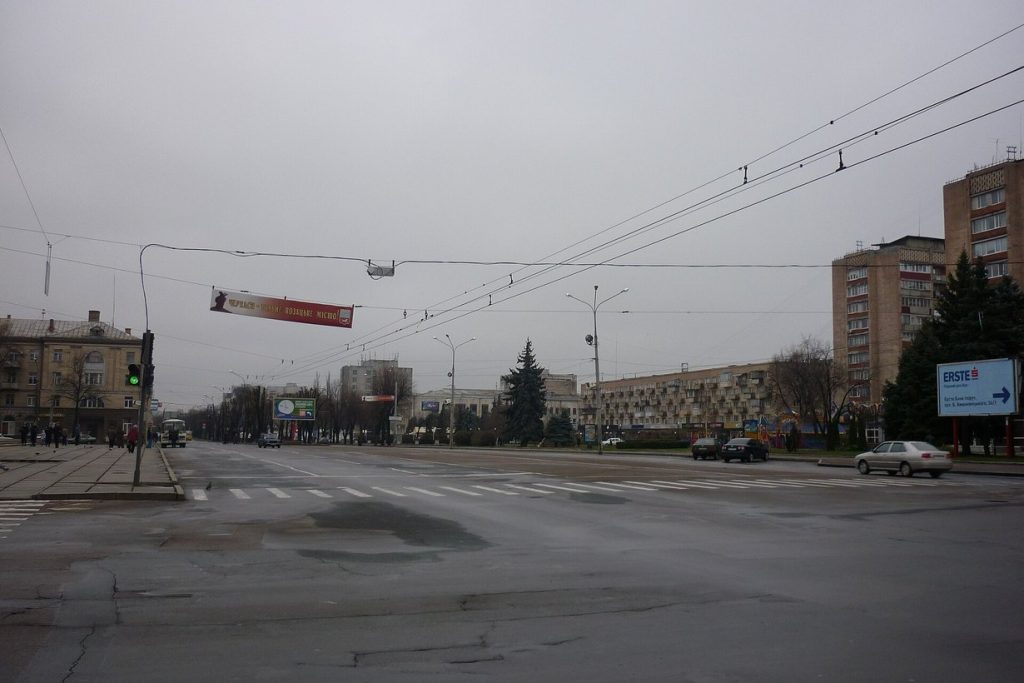 Соборная площадь в Черкассах
