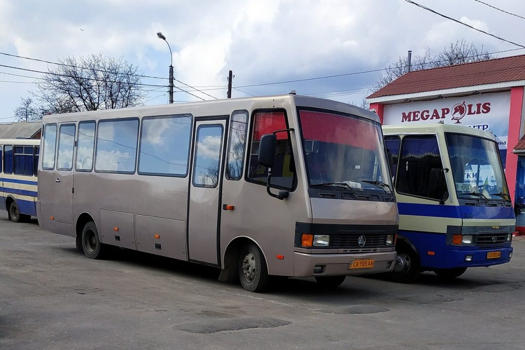 Городской автобус в Умани